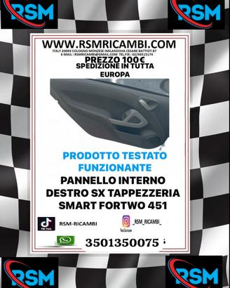PANNELLO PORTA INTERNO DESTRO SMART 451
