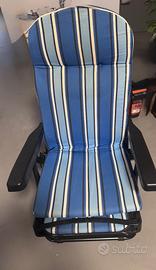 Sdraio pieghevole imbottita