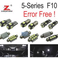 KIT 21 LAMPADE LED INTERNE BMW F10 528I 528I 535I 