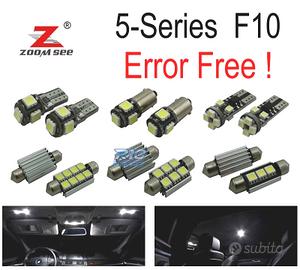 KIT 21 LAMPADE LED INTERNE BMW F10 528I 528I 535I 