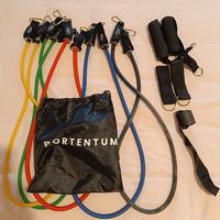 set elastici per allenamento