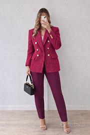 Blazer Zara fucsia