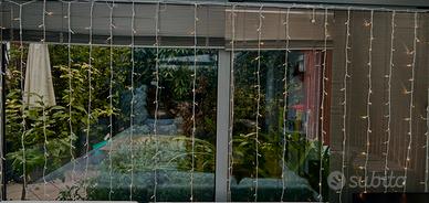 Luci Natalizie - Tenda di luci 3 mt x h. 2mt