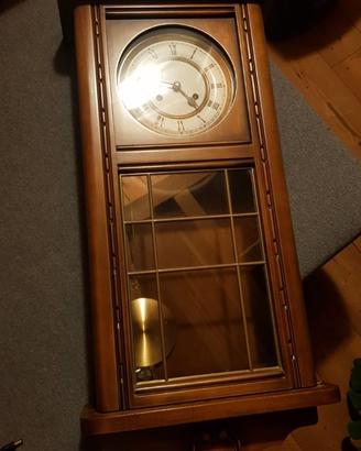 Orologio da Parete a Pendolo in Legno Pregiato