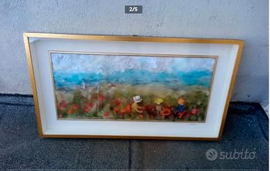 Fibropittura opera di Elsa Serra Piana - 1