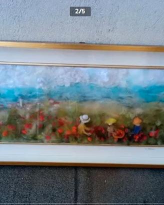 Fibropittura opera di Elsa Serra Piana - 1