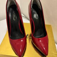 Décolleté colore rosso tg 37  tacco 10 sweet shoes