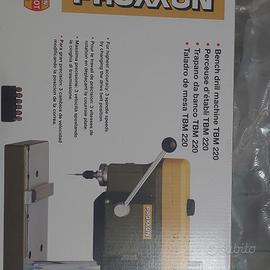 Proxxon Trapano da banco TBM 220 con accessori