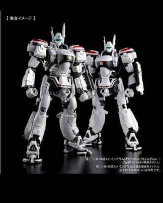patlabor robot Ingram type 98 1/48 metal coat