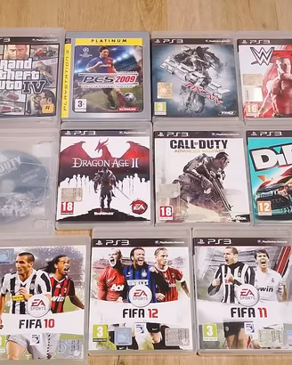PS3 lotto videogiochi Playstation 3