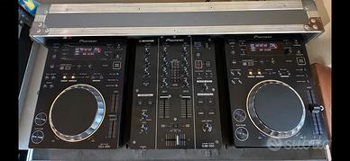 Cdj Pioneer 350 con mixer djm 350