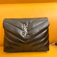 Loulou toy black/silver monogram