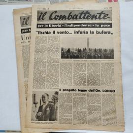1949/50"Il Combattente" edito dall' ANPI