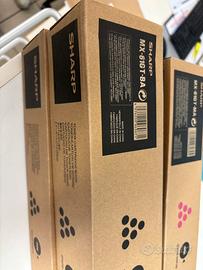 2 CARTUCCIE BLACK/NERO SHARP MX61GTBA