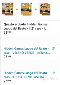 Hidden games caso 1 2 3 - Tutto per i bambini In vendita a Roma