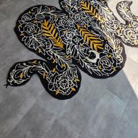 Tappeto Ikea art x Supakitch serpente 2018