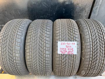 4 PNEUMATICI 225-50-17 98H GOODYEAR ULTRA GRIP DOT