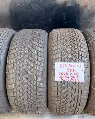 4 PNEUMATICI 225-50-17 98H GOODYEAR ULTRA GRIP DOT