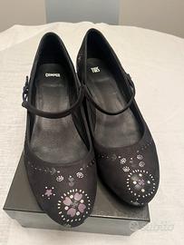 Camper tws con tacco floreale n 40