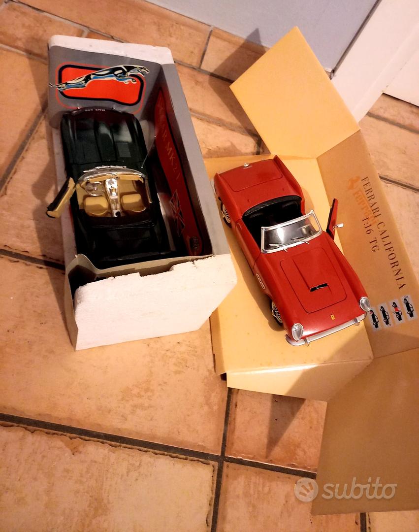 Polistil Série Gold TG 1/16 Ferrari California - Rouge, Métal, édition Limitée Avec Boîtier