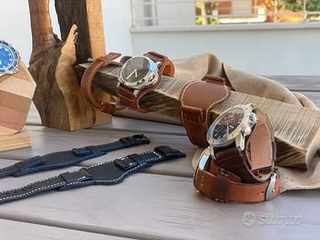 Cinturini da aviatore fatti a mano