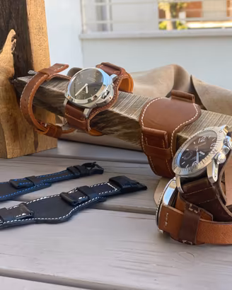 Cinturini da aviatore fatti a mano