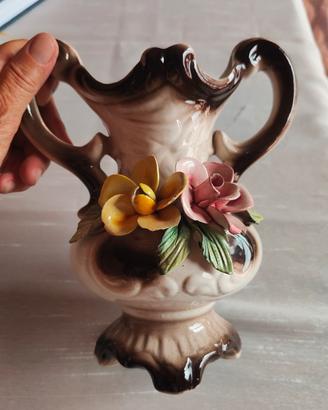 Anfora porcellana vintage 