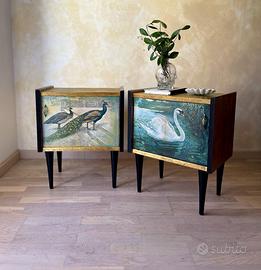 Comodini Mobiletti Vintage Shabby Chic Eclettici