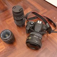 Canon EOS 1300D e due obiettivi