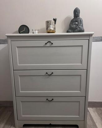 Settimino bianco in legno
