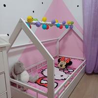 Struttura letto casetta Montessori