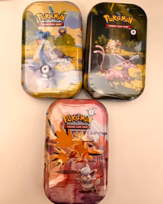 Mini tin pokemon 30 anniversario