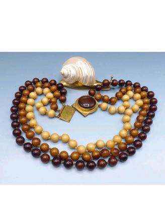 Collana vintage anni 60 galatite Roger Scemama