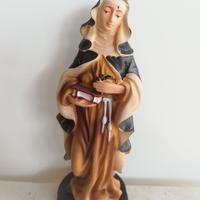 Statua di Santa Rita in resina cm. 13