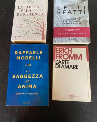 Lotto 4 Libri Psicologia, Resilienza e Relazioni