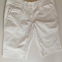 Pantaloni corti bermuda PINKO bianco Tg.XS