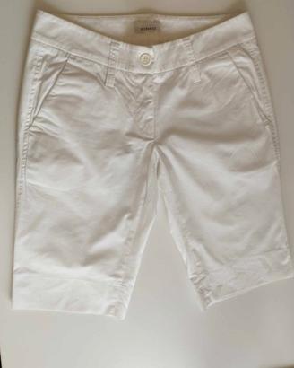Pantaloni corti bermuda PINKO bianco Tg.XS