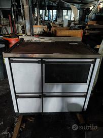 Termocucina a legna/combustibile