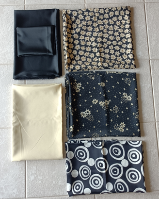Tessuti per abbigliamento 6 pezzi