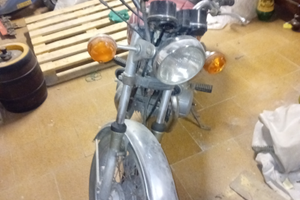 Moto d'epoca da restaurare