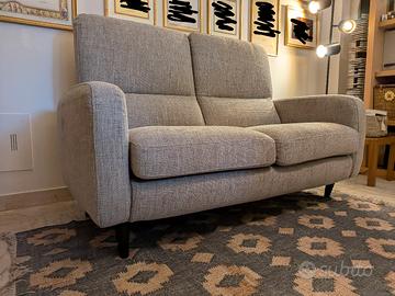 Divano Poltronesofà Fidenza 2 posti Salvia Beige s