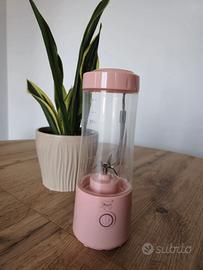 Mini Frullatore Portatile Ricaricabile USB – Rosa