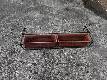 Fioriere portavaso da balcone