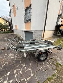 Carrello porta moto ellebi