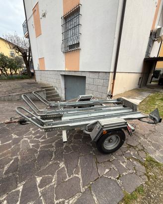 Carrello porta moto ellebi
