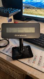 Display Cliente Ditronetwork LCD per cassa pos 