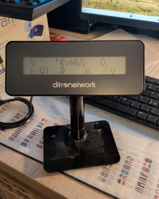 Display Cliente Ditronetwork LCD per cassa pos 