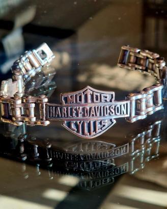 Bracciale Harley Davidson originale in argento 925