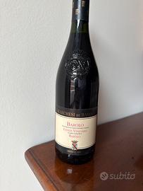 Bottiglia vino Barolo Marchesi di Barolo 1990