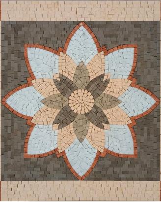 mosaico marmo pavimento rivestimento tavolo 
